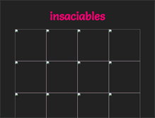 Tablet Screenshot of insaciables.net